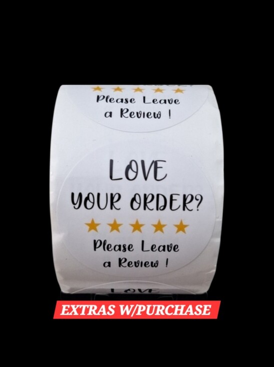 Shipping  Supplies Other - 500ct. "LOVE YOUR ORDER 🌟🌟🌟🌟🌟 Please Leave a Review!"